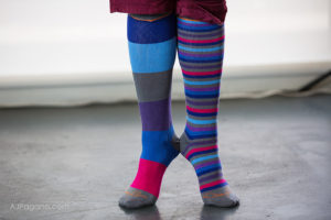 Orange Beld Socks toes