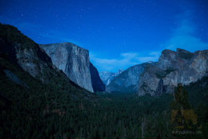 Yosemite Valley Night