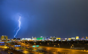 Luxor Las Vegas Lightning