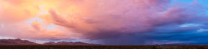 Moapa Rainstorm at Sunrise