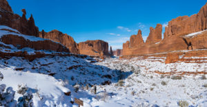 Park Avenue in Arches National Park