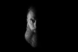 Black and White Portrait Photography of Face