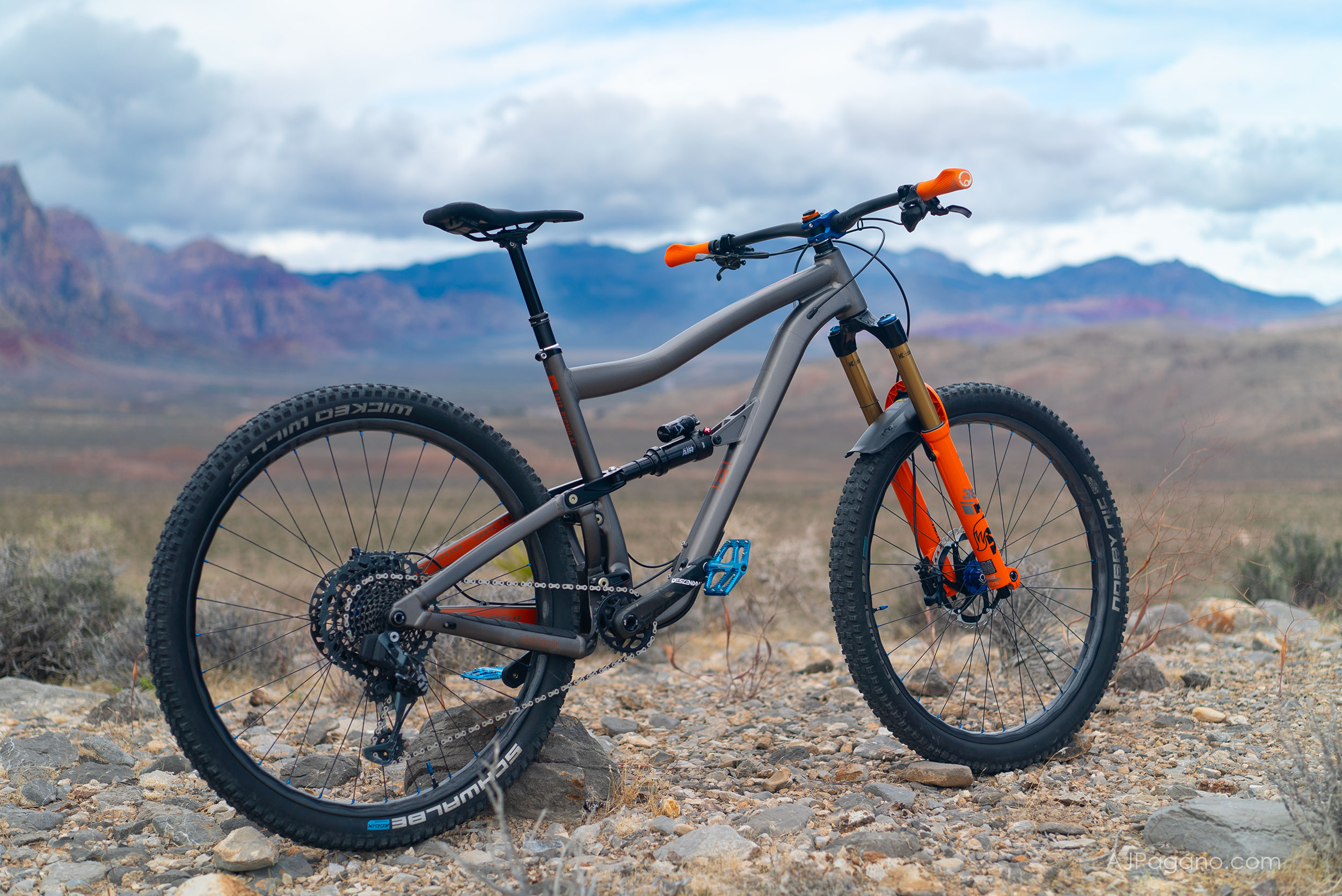 mountain bike product photography